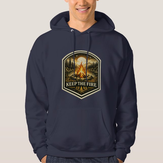 KEEP THE FIRE HOODIE (Front)