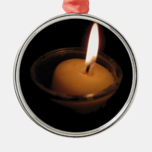 Keep the Flame Burning Candle Metal Tree Decoration