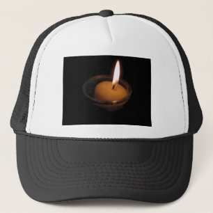 Keep the Flame Burning Candle Trucker Hat