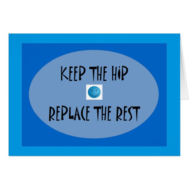 Keep the hip. Replace the rest. (Front Horizontal)