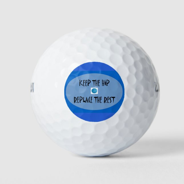Keep the Hip - Replace the rest Golf Balls (Front)