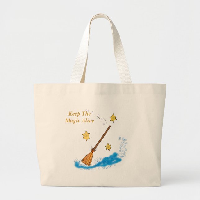 Keep The  Magic Alive beach Bag (Front)
