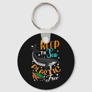 Keep The Sea Plastic Free Environment Environmenta Key Ring