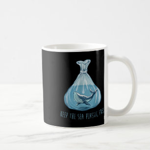 Keep The Sea Plastic Free Save The Planet Environm Coffee Mug