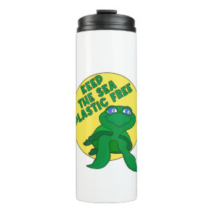 Keep The Sea Plastic Free Thermal Tumbler