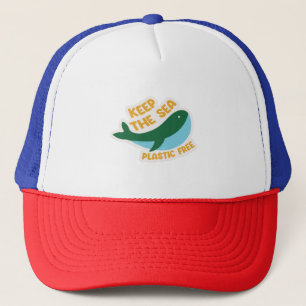 Keep the sea plastic free trucker hat