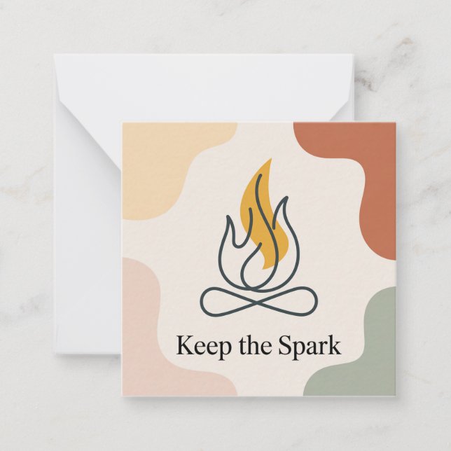 Keep The Spark Card (Front)