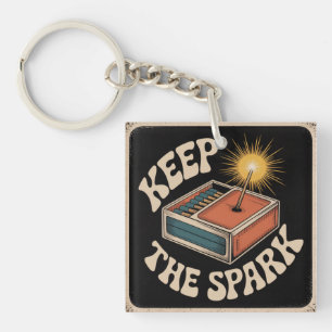 Keep The Spark Key Ring
