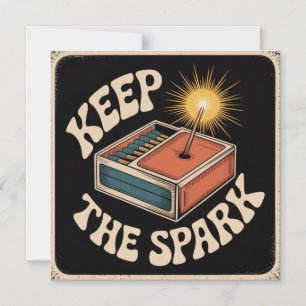 Keep The Spark Magnetic Invitation