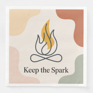 Keep The Spark Napkin