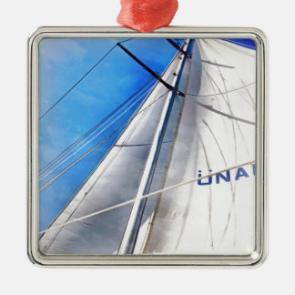 Keep The Wind In Your Sails Acrylic Art Metal Tree Decoration