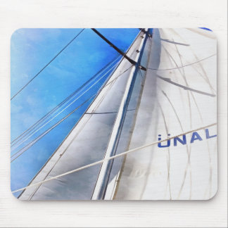 Keep The Wind In Your Sails Acrylic Art Mouse Mat