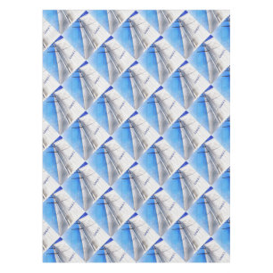 Keep The Wind In Your Sails Acrylic Art Tablecloth