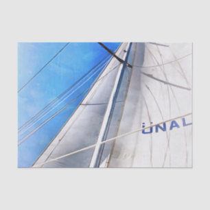 Keep The Wind In Your Sails Acrylic Art Tissue Paper
