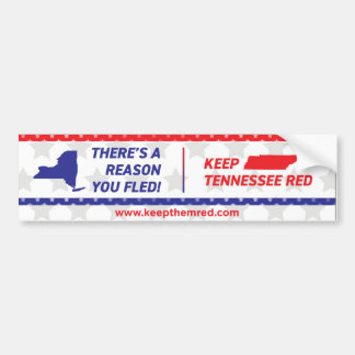Keep Them Red - Bumper Sticker CA to AZ