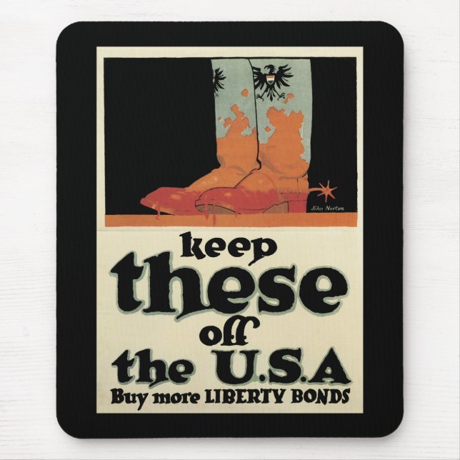 Keep These Of the USA Mouse Mat (Front)