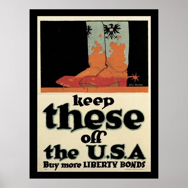 Keep These off the USA Poster (Front)