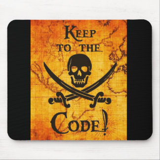 Keep To The Code! Mouse Mat