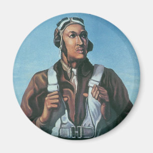 Keep Us Flying ~ Tuskeege Airman Magnet