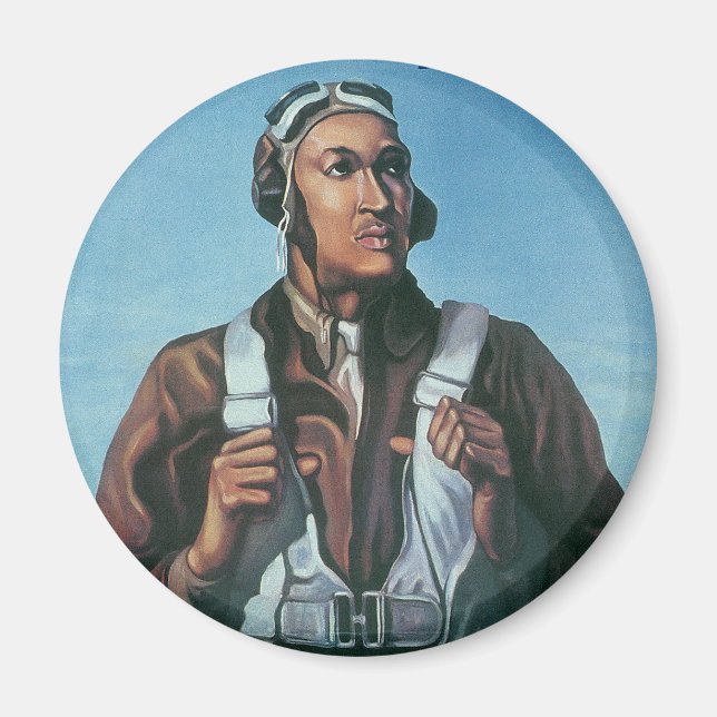 Keep Us Flying ~ Tuskeege Airman Magnet (Front)