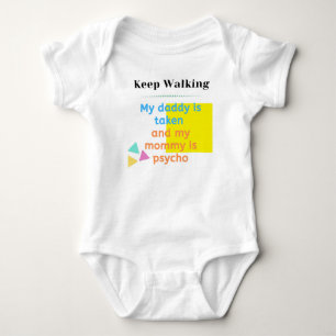 Keep Walking! Baby Bodysuit
