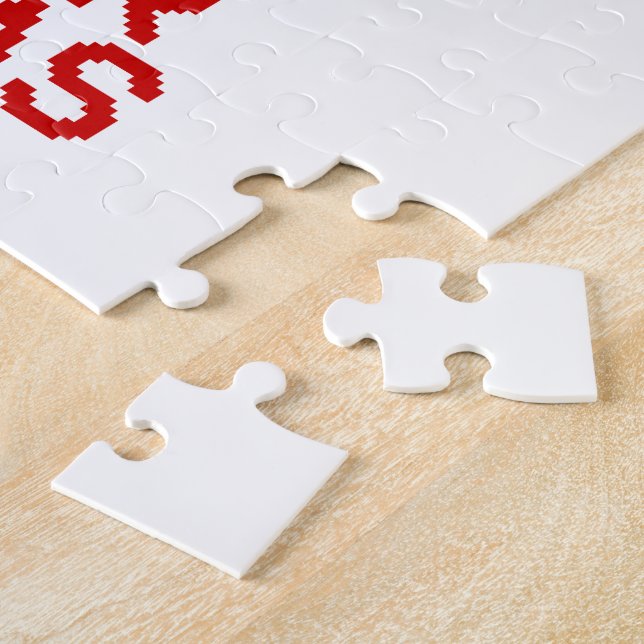 Keep Warm and Knit for Xmas Jigsaw Puzzle (Side)