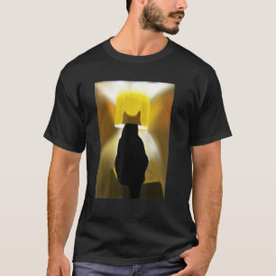 Keep warm from the light bulb in the lamp Cat tee