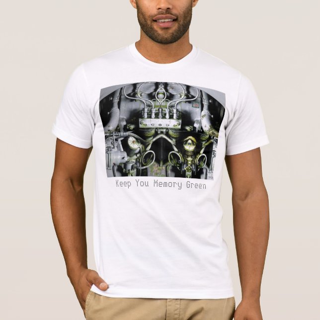 Keep You Memory Green Machine Fantasy T-Shirt (Front)