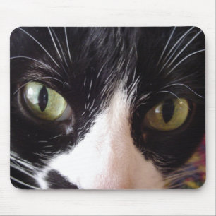 Keep Your Cat Eyes On The Mouse! Mouse Mat