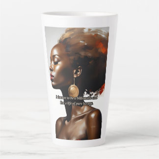 Keep your desk stylish and functional with this sm latte mug