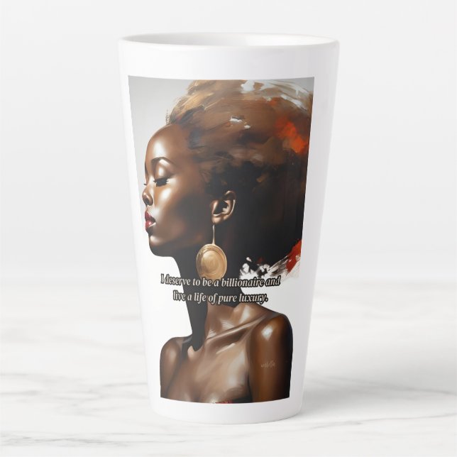 Keep your desk stylish and functional with this sm latte mug (Front)