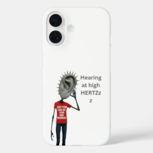 Keep your ears on your own business iPhone 16 case