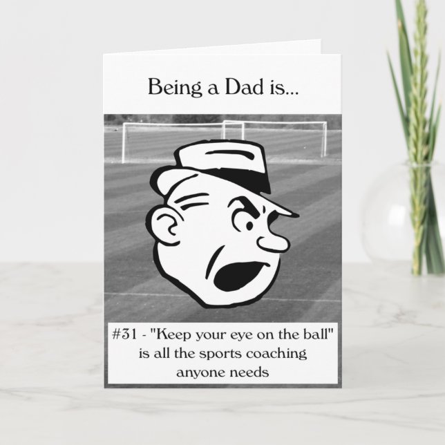 Keep Your Eye on the Ball Card (Front)