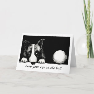 Keep your eye on the ball card
