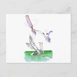 keep your eye on the ball, tony fernandes postcard