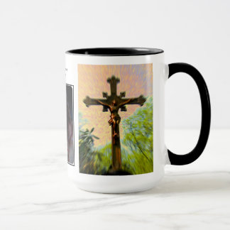 Keep your eyes on Jesus mug