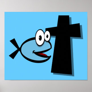 Keep Your Eyes on the Cross Poster