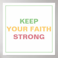 KEEP YOUR FAITH STRONG Spiritual Transformation