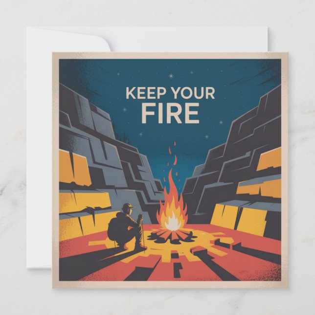 Keep Your Fire Card (Front)