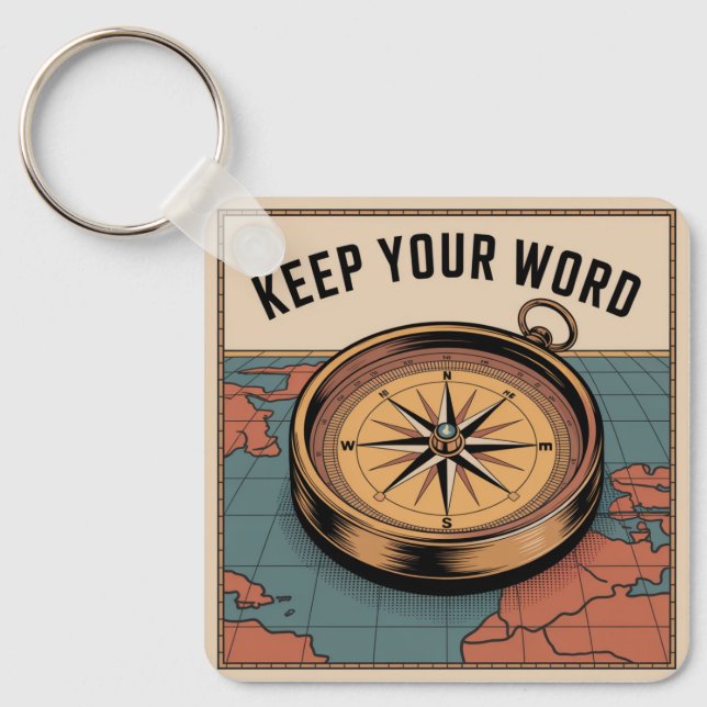 Keep Your Word Key Ring (Front)