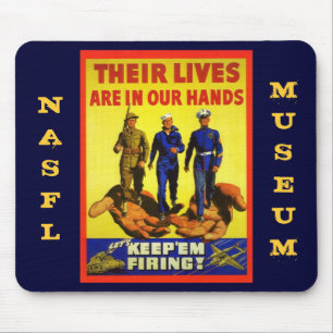 Keep'em firing mouse mat