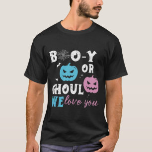 Keeper Of Gender Booy Or Ghoul Pumpkins T-Shirt