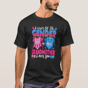 Keeper Of Gender Grandmother Loves You Pink Or Blu T-Shirt