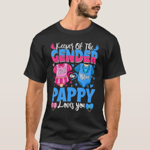 Keeper Of Gender Pappy Loves You Pink Or Blue Baby T-Shirt