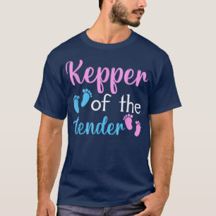 Keeper Of Gender Reveal Party Baby Announcement Pr T-Shirt