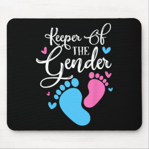 Keeper Of Gender Reveal Party By Mouse Mat
