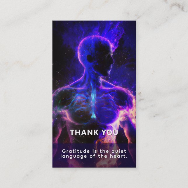 Keeper of Light | Energy Figure Business Card (Front)