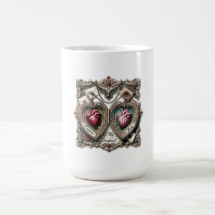 Keeper of My Deepest Love t-shirt with ornate Coffee Mug