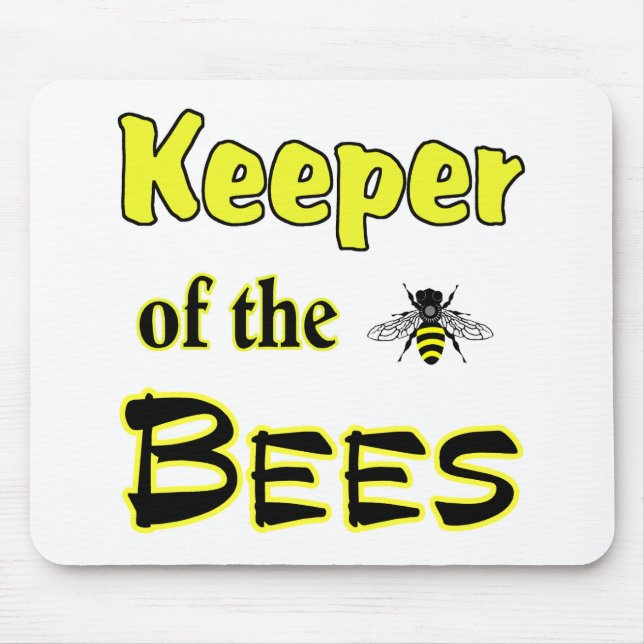 keeper of the bees dark mouse mat (Front)