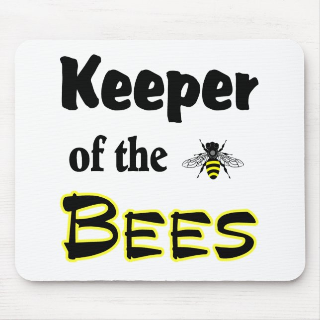 keeper of the bees mouse mat (Front)